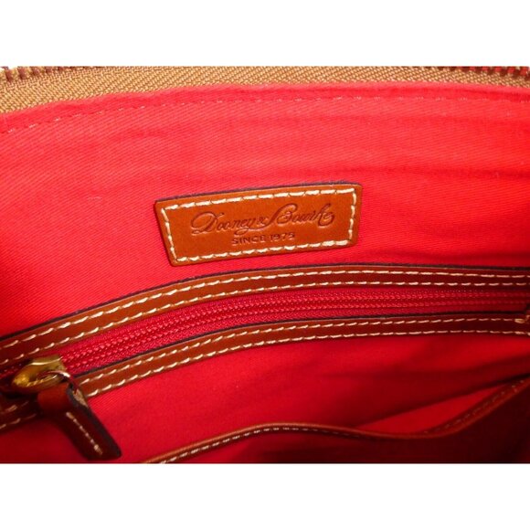 Dooney & Bourke Gray Pebble Leather Crossbody Purse - Picture 10 of 16